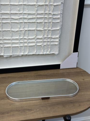 صينية تقديم شفافة