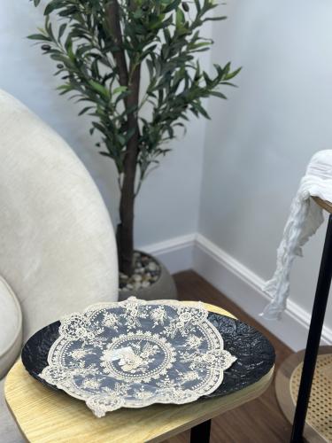 مفرش دانتيل