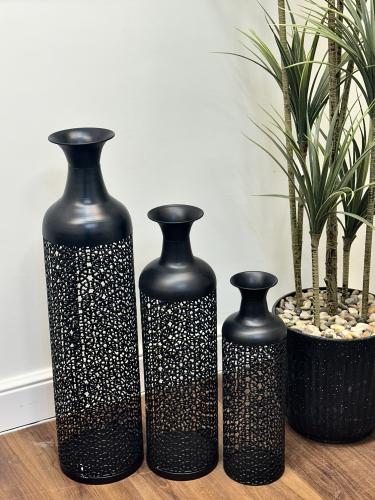 فازة استيل اسود