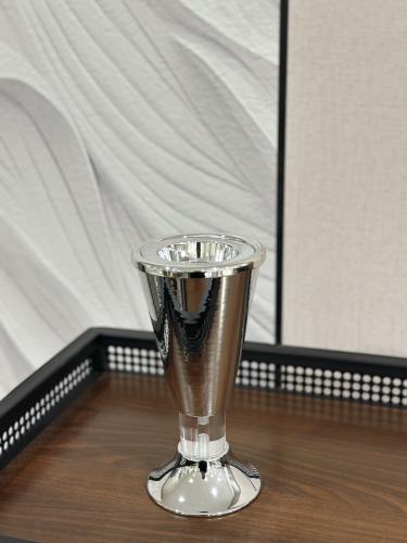 مبخرة استيل فضي