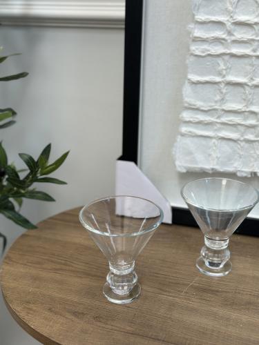 صحن تقديم زجاج