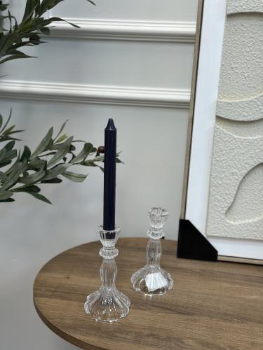 شمعدان زجاج