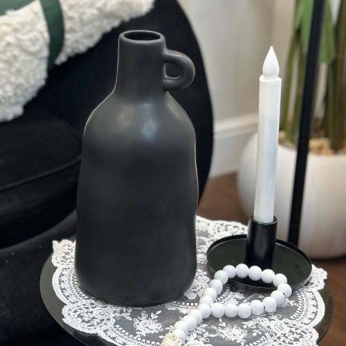 فازة سيراميك اسود