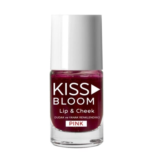 Kiss Bloom pinkكيس اند بلوم للشفاه والخدود الوردي...
