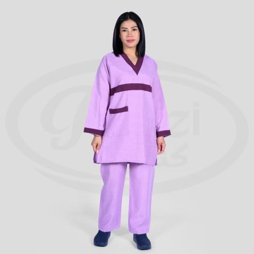 زي عاملات منزلية قطعتين موف