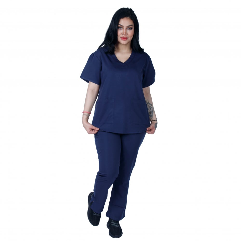 طقم سكراب طبي لون كحلي 104 Kenzi