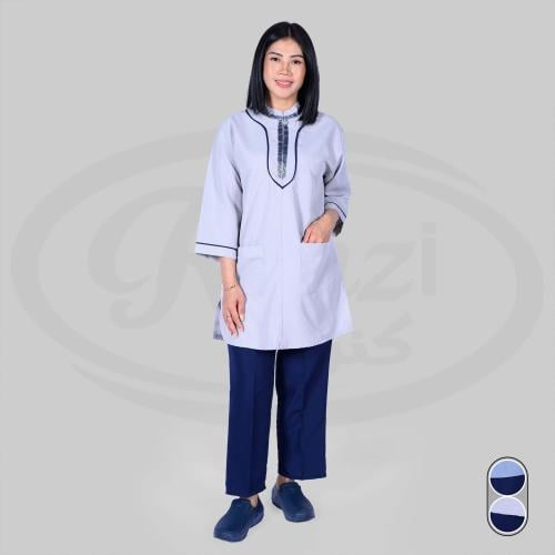 زي عاملات لونين مميزه