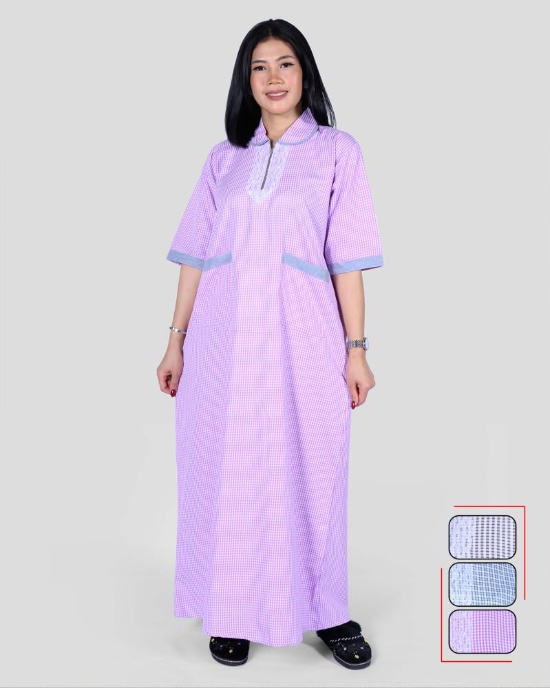 قميص عامله منزلية باكمام متوسطه