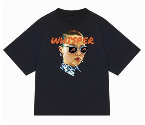 BLACK T-SHIRT OVER SIZE