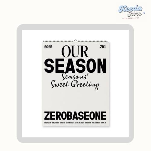 ZEROBASEONE - 2025 [OUR Season] Wall Calendar