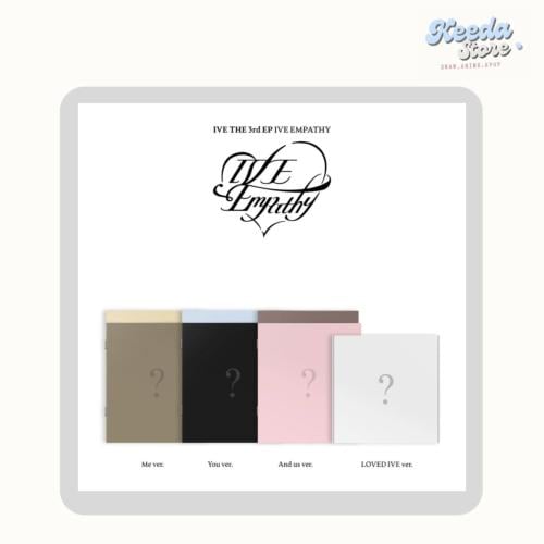 IVE - [IVE EMPATHY] 3rd EP Album 4 Version SET (3...