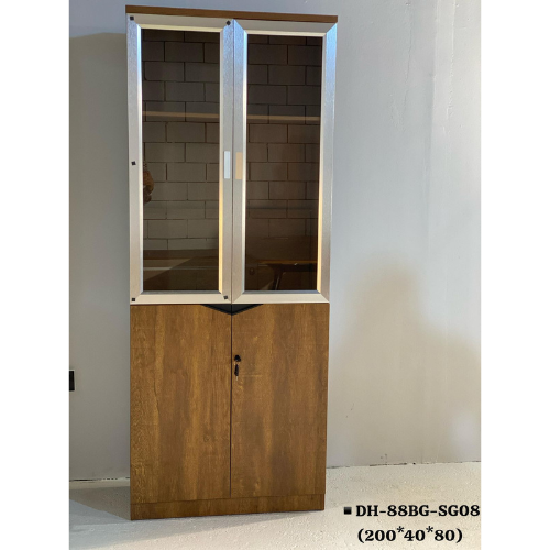دولاب مكتبي عملي وأنيق - 200*40*80 سم