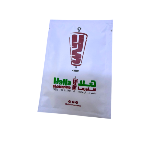 مناديل معطرة مطبوعة مقاس 7*10 سم - 50 الف حبة
