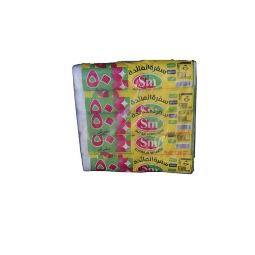 مفارش سفرة المائدة  100*110 أبيض 1  رول