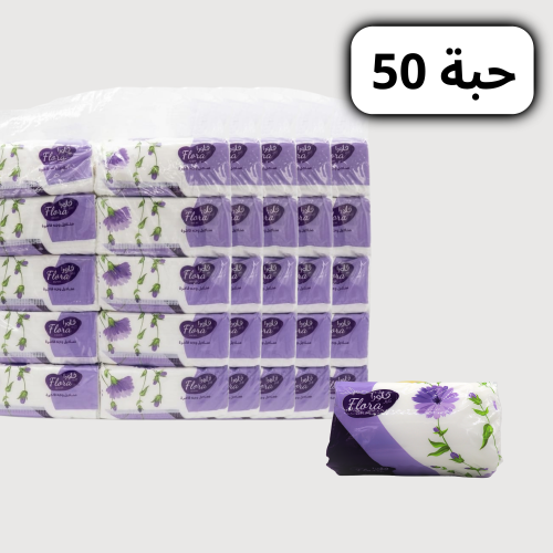 Flora Soft Tissues - 200 Tissues (50 packs)
