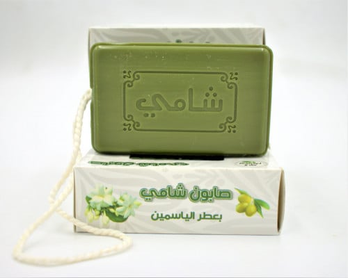 صابون غار شامى بعطر الياسمين كرتون شد 24 حبة