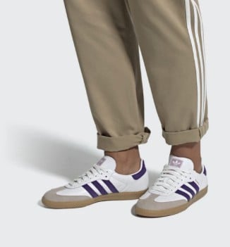 Adidas samba og hotsell collegiate purple