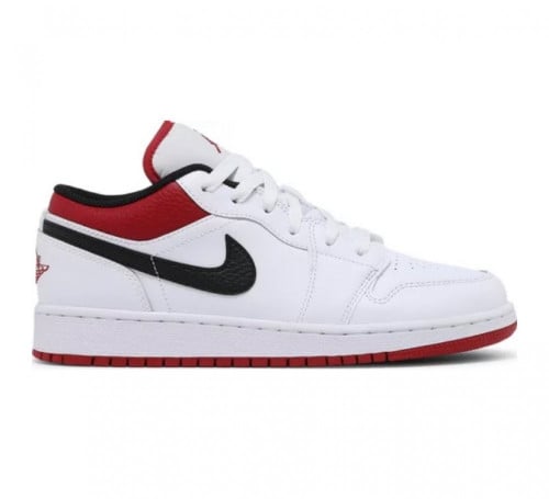 Air Jordan 1 Low GS 'White Gym Red'