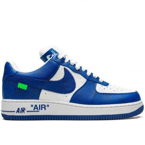 LV x Nike Air Force 1 Blue