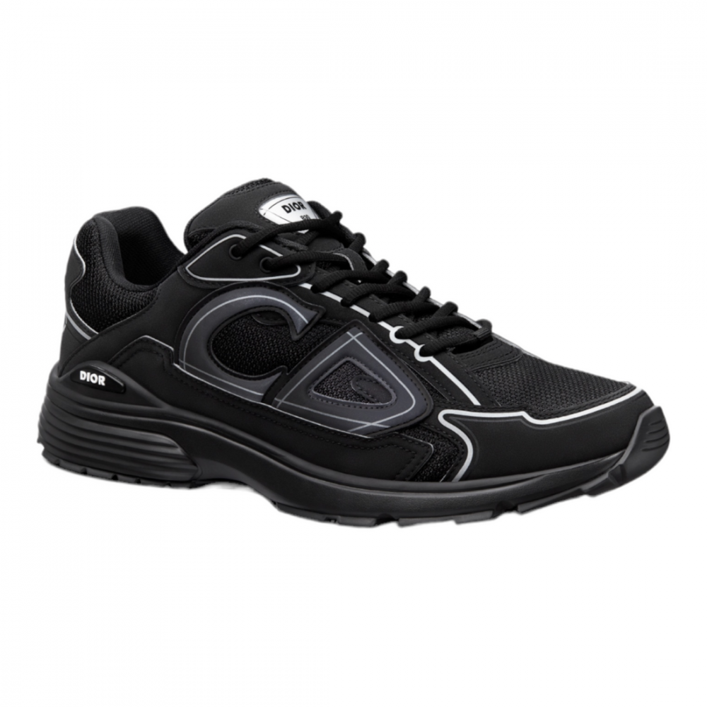 Dior B30 Trainer Black Black Titanium Sneakers