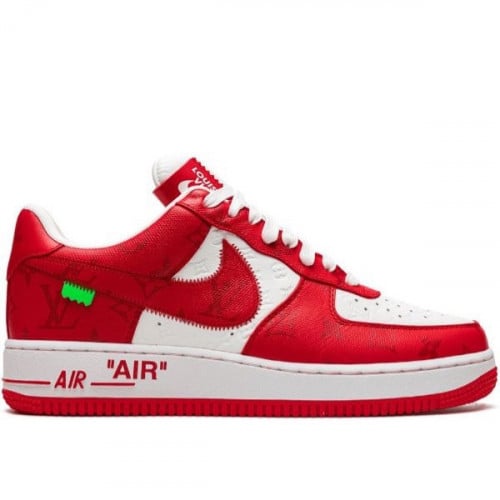 LV x Nike Air Force 1 Red