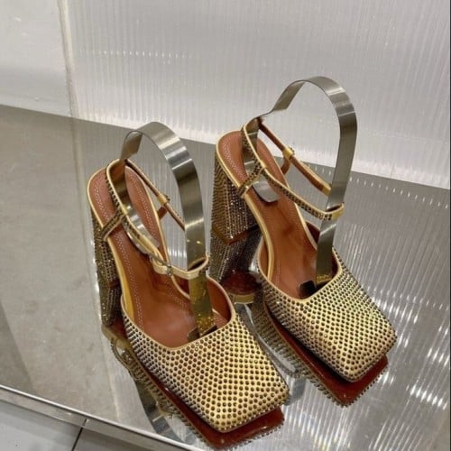 amina muaddi Heels