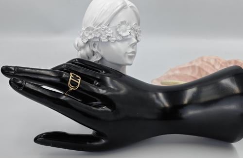 خاتم CD إيطالي عيار 18