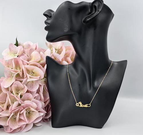 عقد تايجر  أيطالي عيار 18