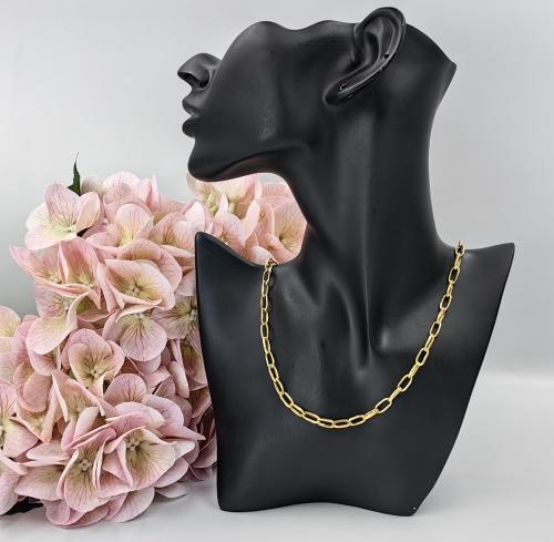 عقد جنزير ناعم عيار 21