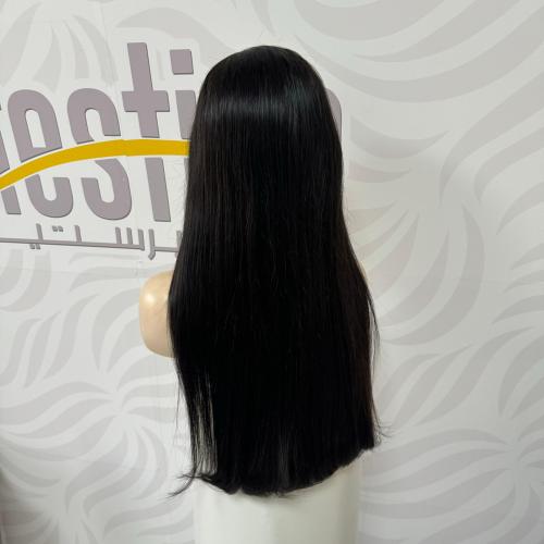 باروكه شعر طبيعي 22 انش بفرقه دانتيل