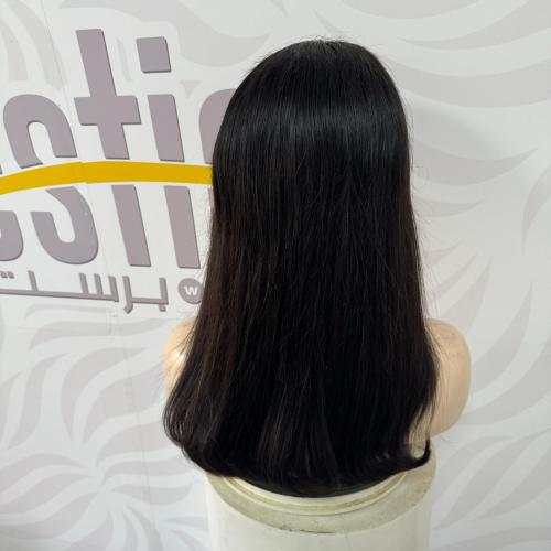 باروكه شعر طبيعي 16 انش جذور اماميه فروه دانتيل لو...