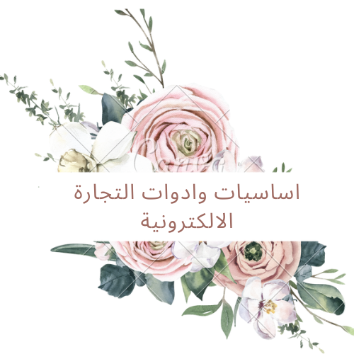 اساسيات وادوات التجارة الالكترونية