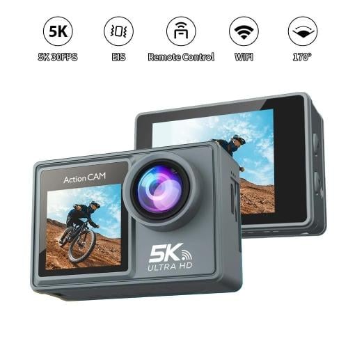 كاميرا حركة مقاومة للماء 5K 128gb