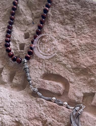 سبحة من حجر عين النمر