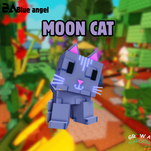 قطة القمر ماب المزرعة | Moon Cat Graw a garden