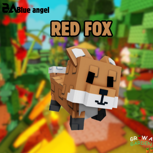 الثعلب الأحمر ماب المزرعة | Red Fox Graw a garden