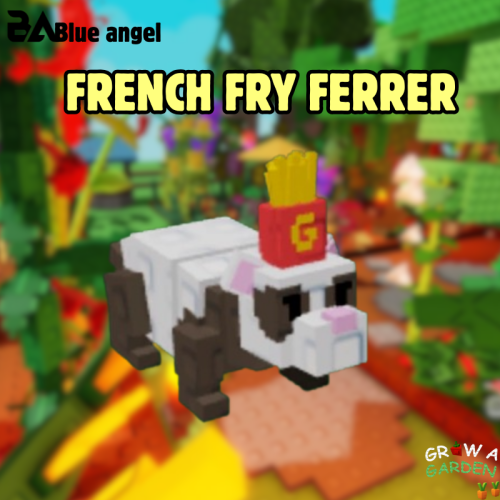 النمس الفرنسي ماب المزرعة | French Fry Ferret Graw...