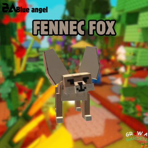 ثعلب الفنك ماب المزرعة | Fennec Fox Grow a garden