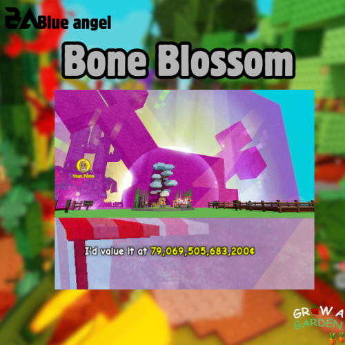 نبتة العظام ماب المزرعة 77تريليون | Bone Blossom G...