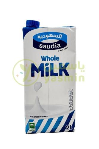 Saudia Milk Whole 2L