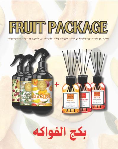 مجموعة الفواكه 3+ 3