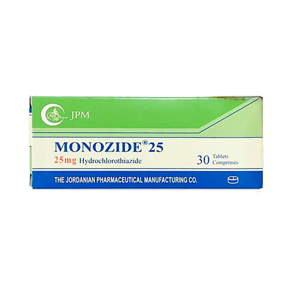 مونوزايد 25 ملجم 30 قرص