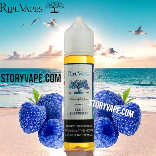 RIPE VAPES BLUE RASPBERRY 60ML - رايب فيب - Store Vape KSA