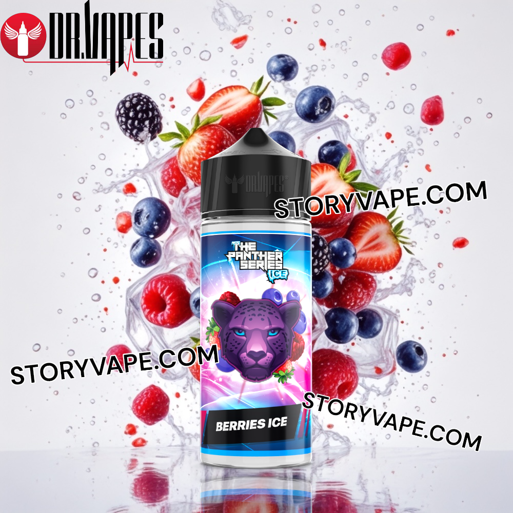 Pink Panther Berries Ice 120ML By - DR VAPES - Store Vape KSA - Cigar ,  Disposable , Kits , Best Online Vape Riyadh