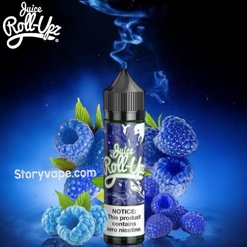 ROLL UPZ VAPORS - Blue Raspberry 60ML -     - Store Vape KSA -  Cigar , Disposable , Kits , Best Online Vape Riyadh