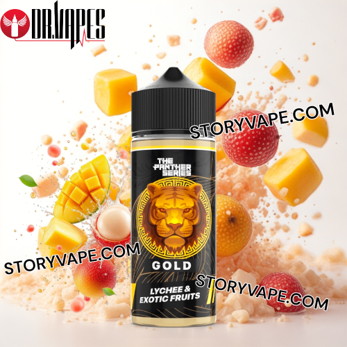 what happens if vape juice gets on your skin Dr Vapes Black Panther Tobacco 30/50mg Nic Salt