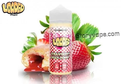 Loaded E-Juice - Strawberry Donut 120ML لوديد فيب - Store Vape KSA