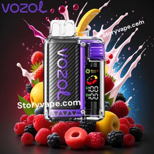 vozol vape mixed berries Buy VOZOL Vista 20000 Puffs Disposable Vape in UAE 50mg​ main image 1