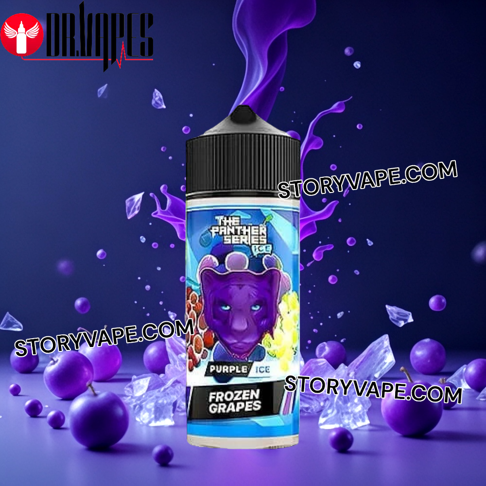 Dr Vapes Eliquid - Pink Panther Purple Frozen 120ML - Store Vape KSA