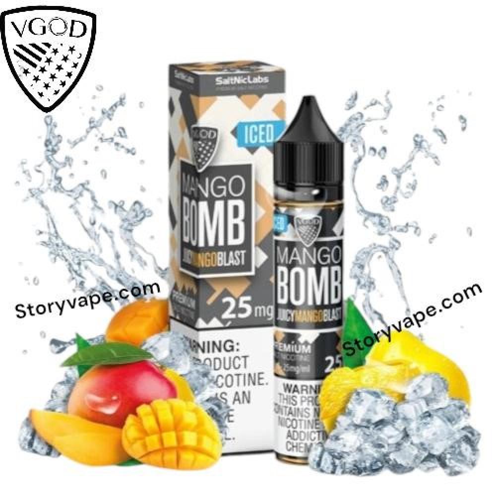 نكهة ايس مانجو بومب فيقود سولت نيكوتين